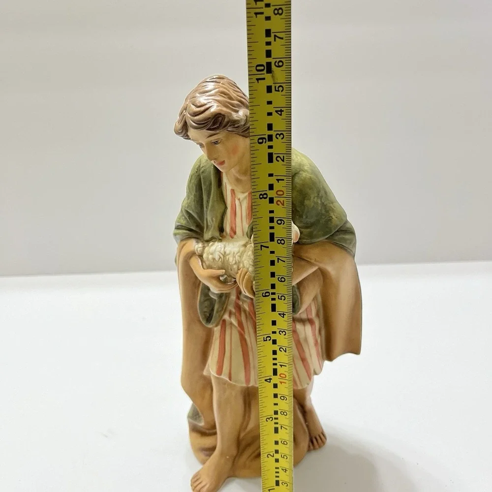 Christmas Grandeur Noel Nativity Shepherd Replacement Figure Hand Painted 1999